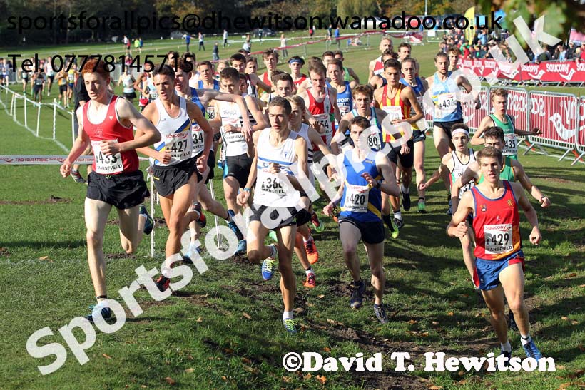 Junior mens National Cross Country Relays. Photo: David T. Hewitson/Sports for All Pics